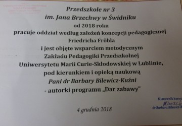 Powiększ obraz: Oddział froeblowski