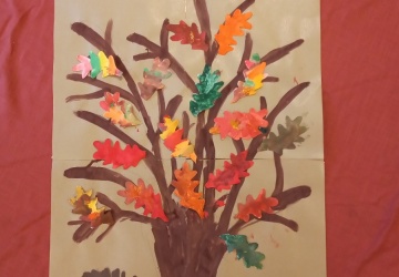 Powiększ obraz: Montessorki obchodzą „Dzień Drzewa” 